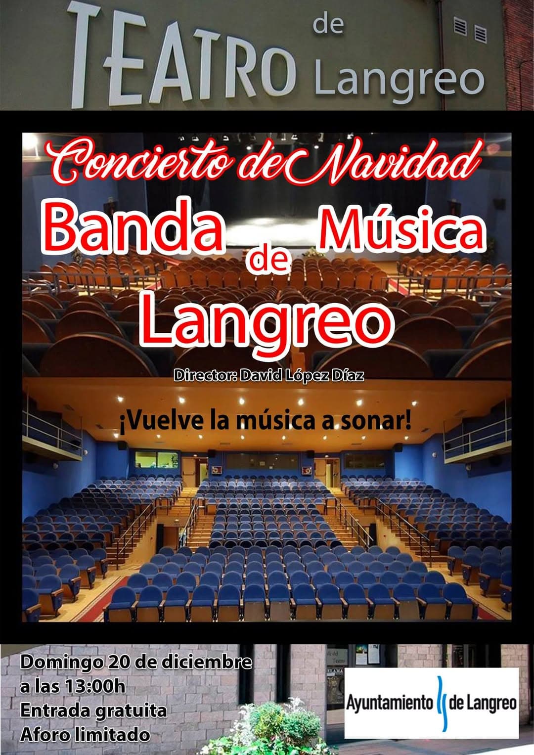 Concierto de Navidad en el Teatro de La Felguera