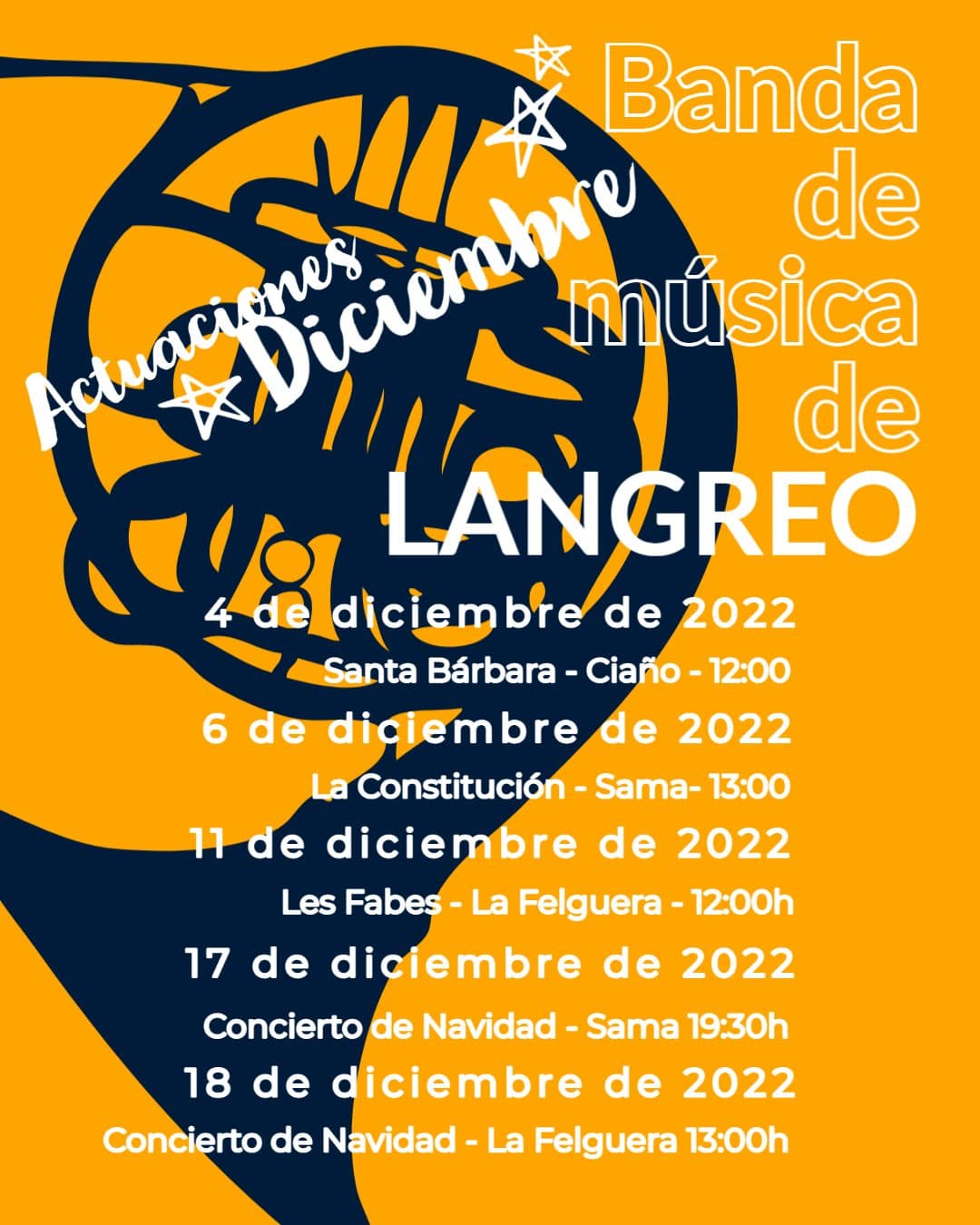 Actuación de la Banda de Música de Langreo
