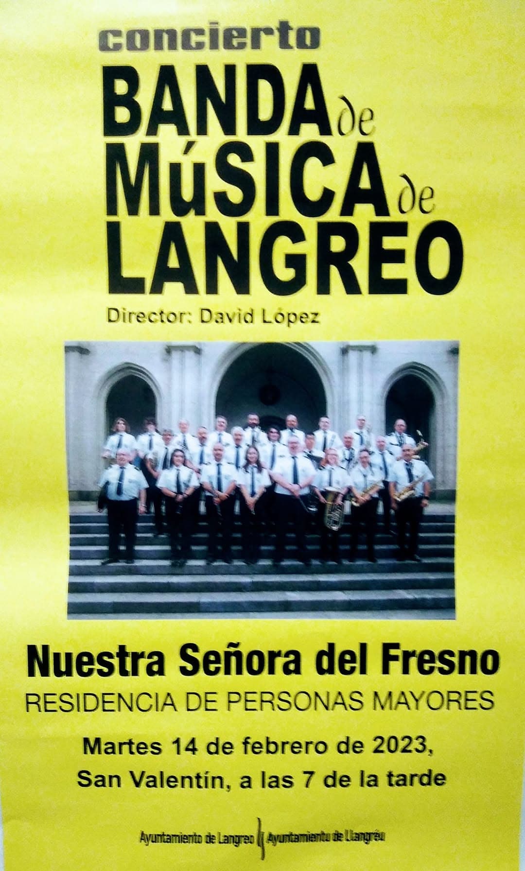 Actuación de la Banda de Música de Langreo