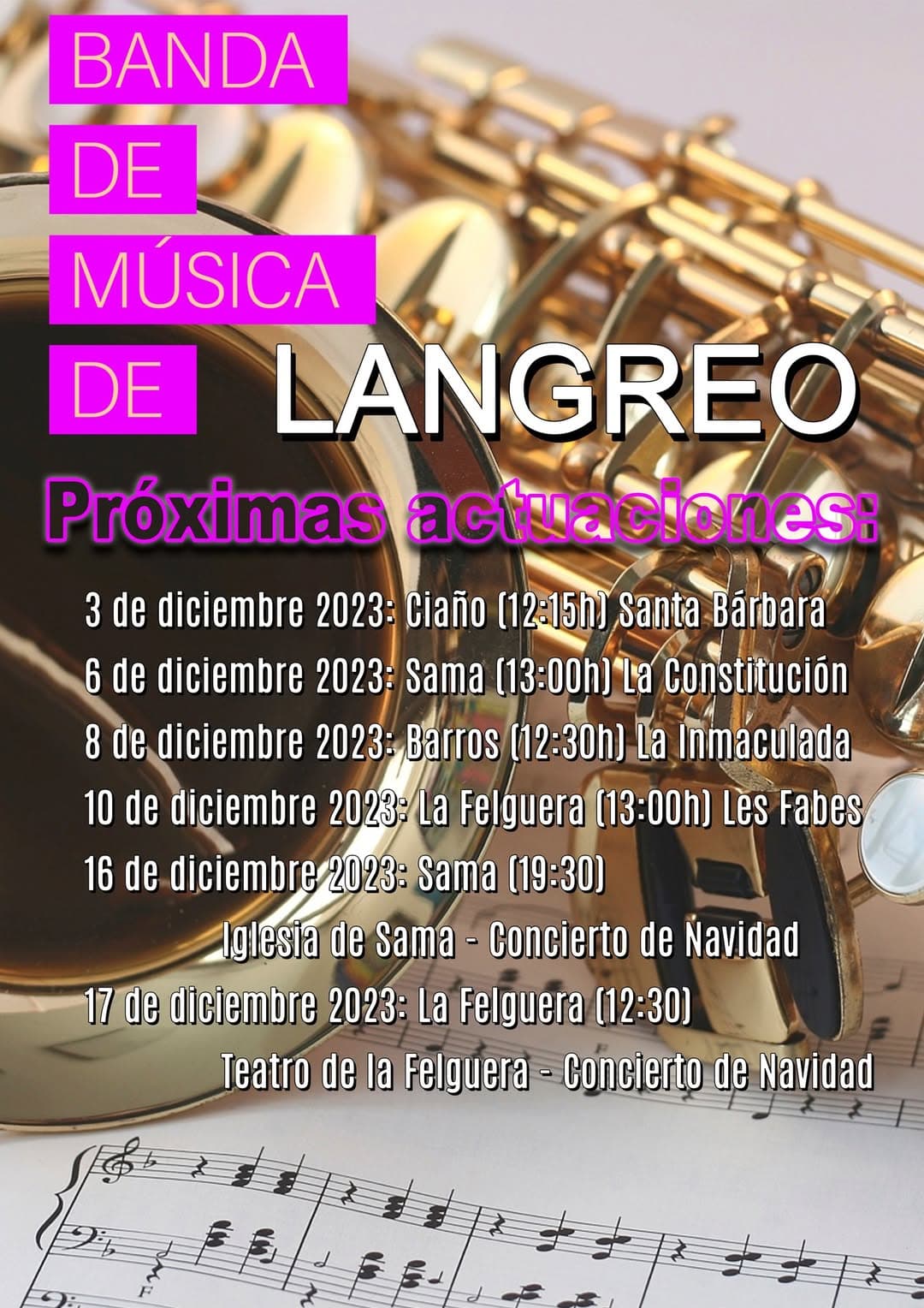 Concierto en la Iglesia de Barros