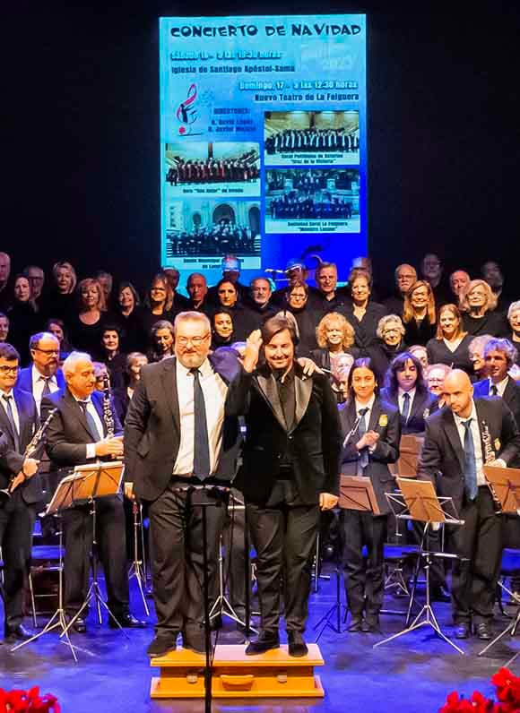 Actuación de la Banda de Música de Langreo