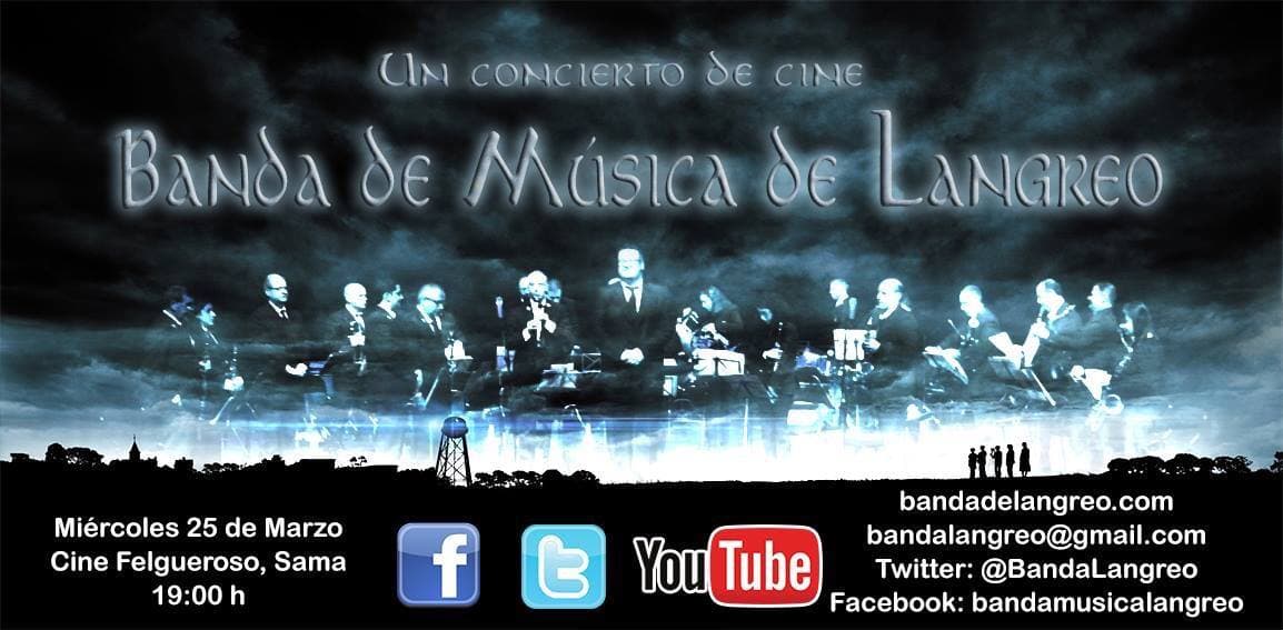 Banda de Música de Langreo - concierto de cine